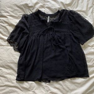 Zara Babydoll Top